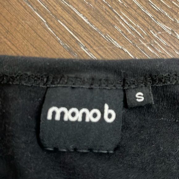 Mono B black sleeveless crop top Size S - Picture 14 of 17